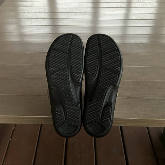 Finn Comfort Wichita Sandal Thong Flip Flop Pewter Silver Leather Size 42 Metall - Picture 14 of 15